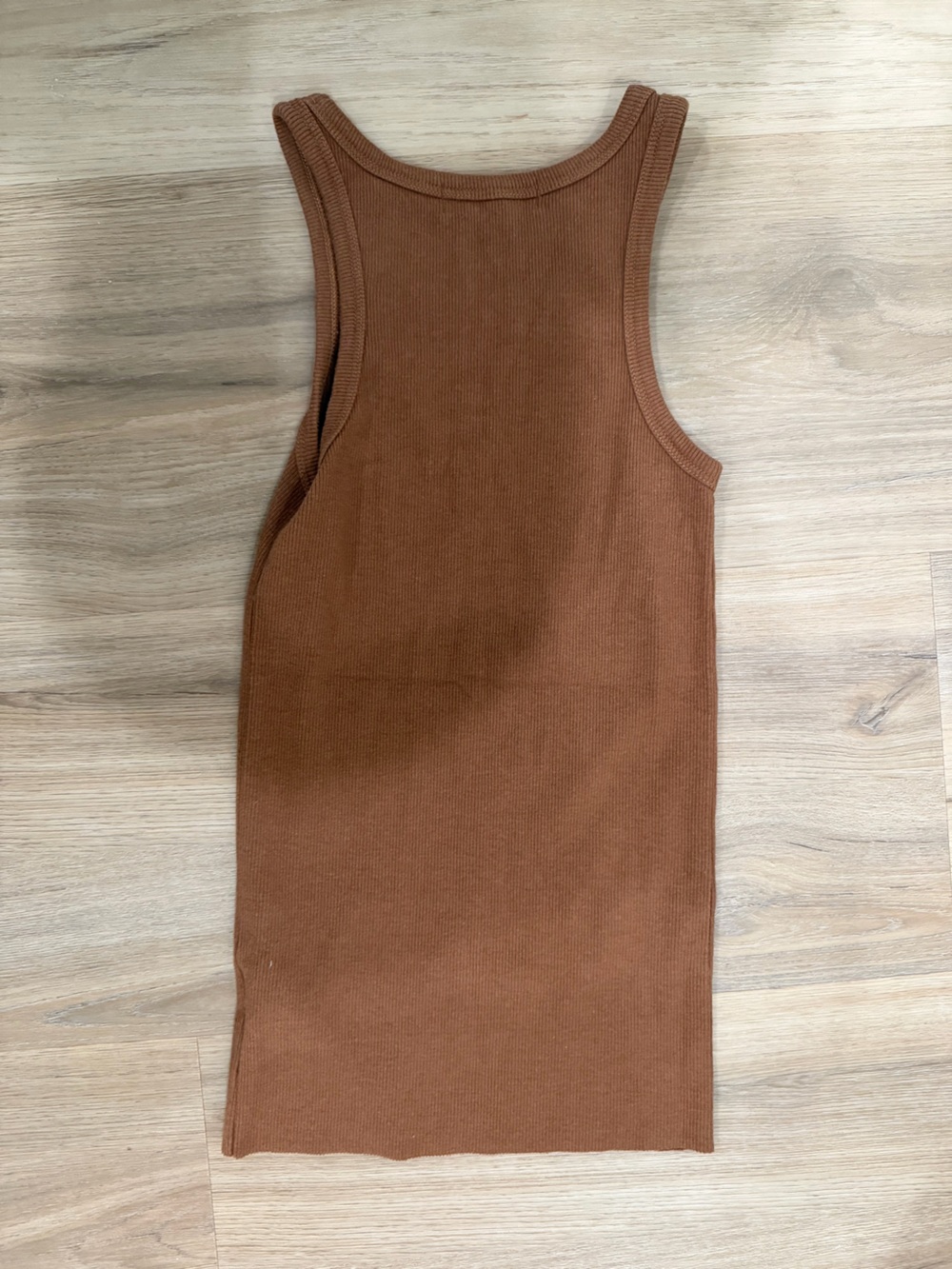 Eterne High Neck Ribbed Tank Top - Picture 3 of 5